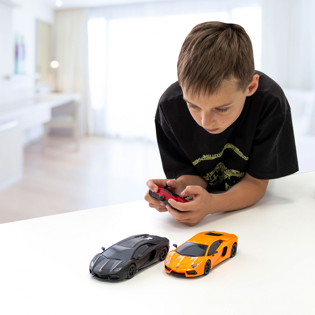 Радиоуправляемая игрушка KS Drive Lamborghini Aventador LP 700-4 (1:24, 2.4Ghz, оранжевый) (124GLBO) изображение 7