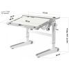 Парта Mealux Ergowood L Multicolor TG Energy (BD-810 TG/MC Energy) зображення 4