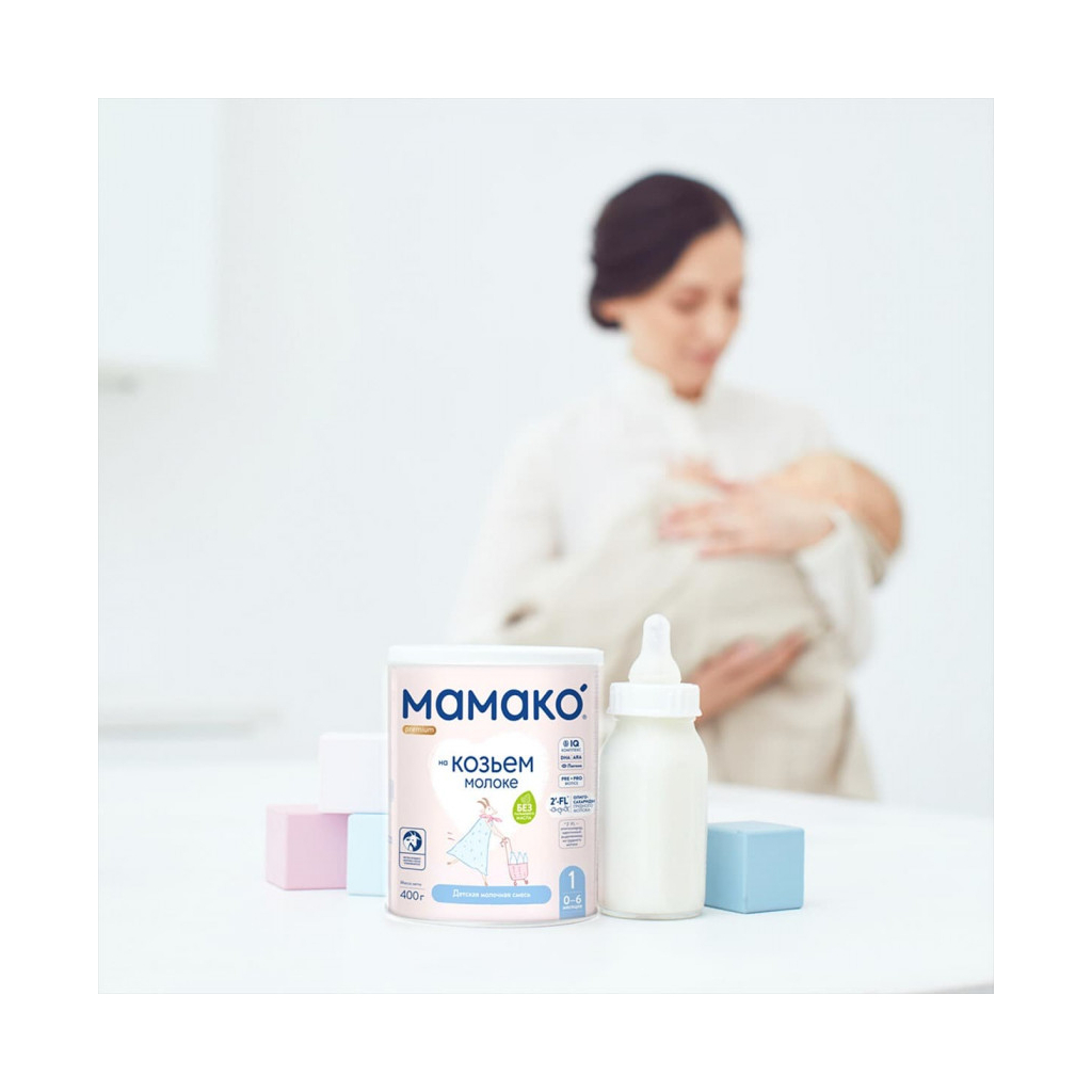 Детская смесь MAMAKO 1 Premium на козячому молоці 0-6 міс. 400 г (8437022039015) изображение 4