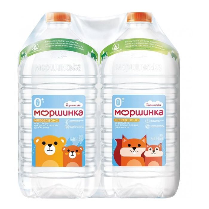 Мінеральна вода Моршинка 6.0 н/газ пет (4820017001649) зображення 2