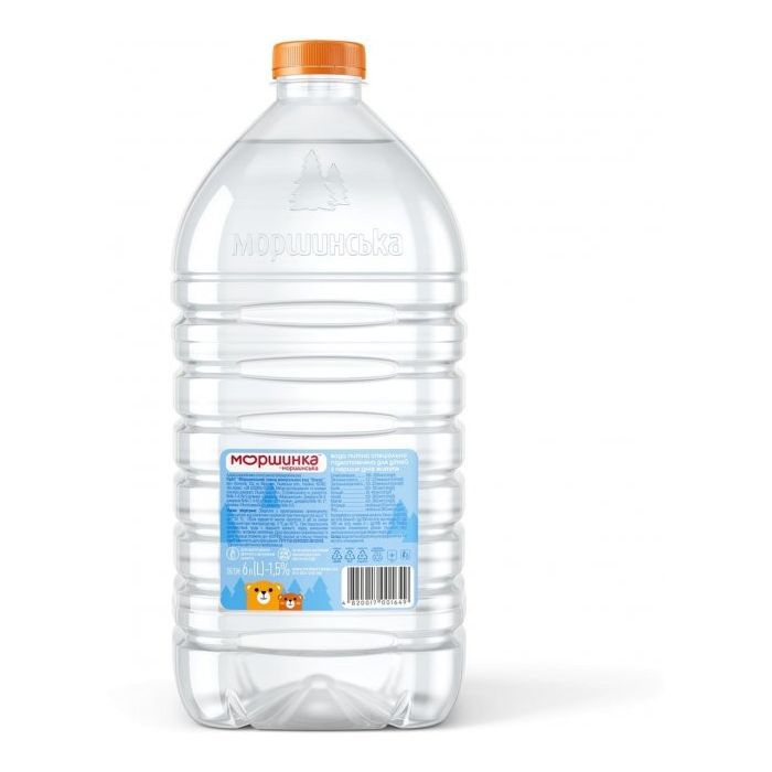 Мінеральна вода Моршинка 6.0 н/газ пет (4820017001649) зображення 3