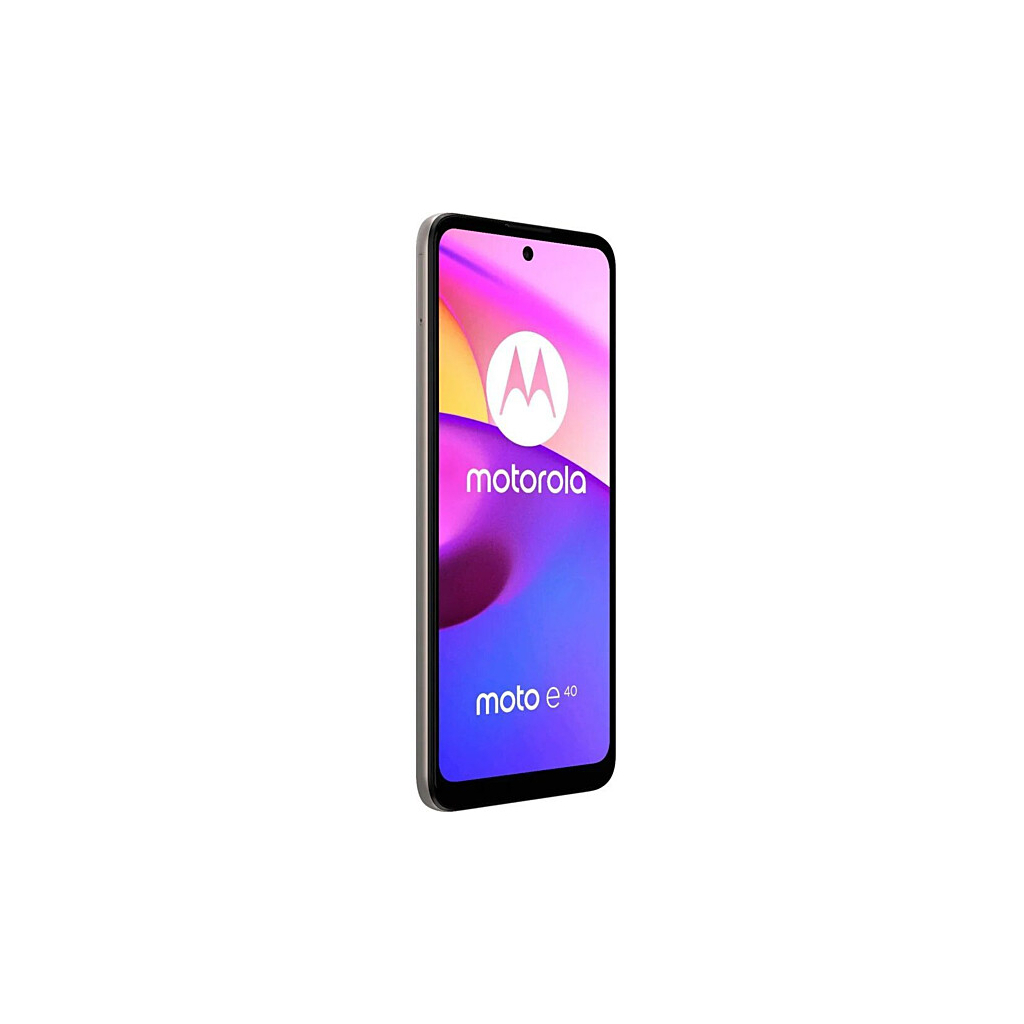 Мобильный телефон Motorola E40 4/64GB Carbon Gray изображение 4