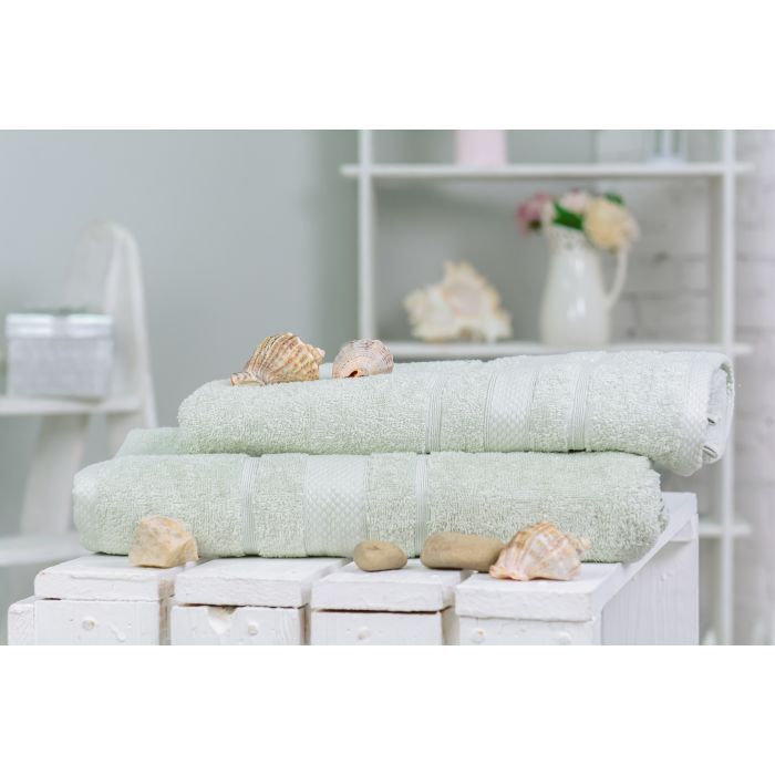 Рушник MirSon набір банних 5078 Elite SoftNess Menthol 50х90, 70х140 (2200003183160) зображення 2