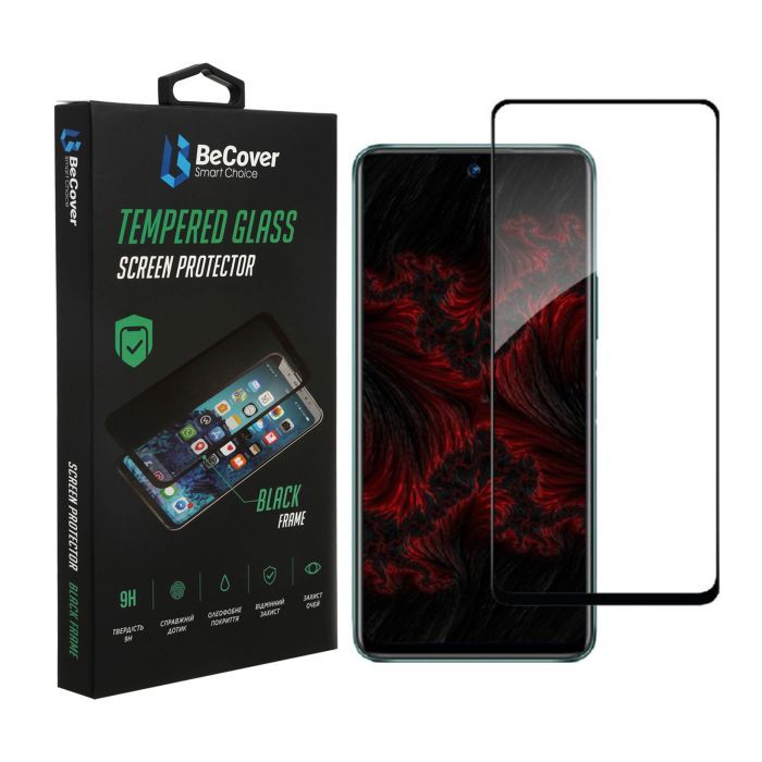 Стекло защитное BeCover Infinix Hot 11S (X6812) Black (707600)