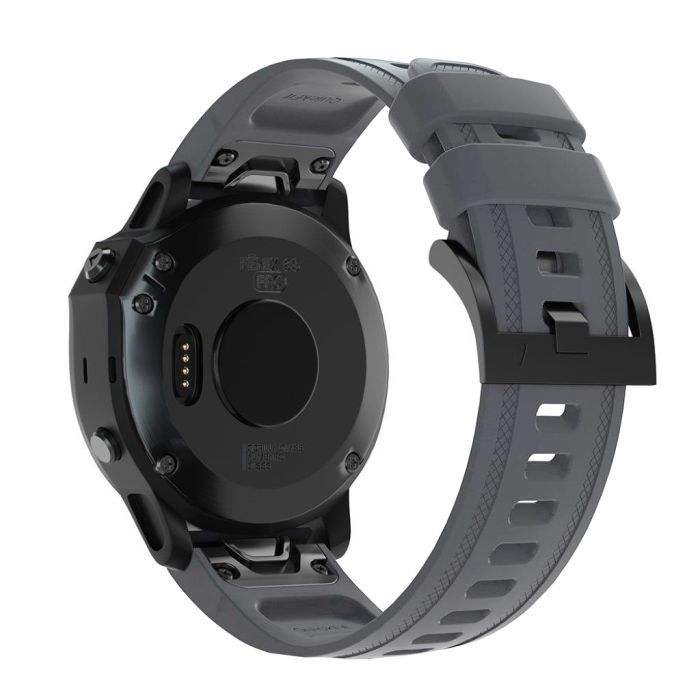 Ремешок для смарт-часов Armorstandart Silicone 20mm для Garmin Fenix 5s/6s Black (ARM60799) изображение 2