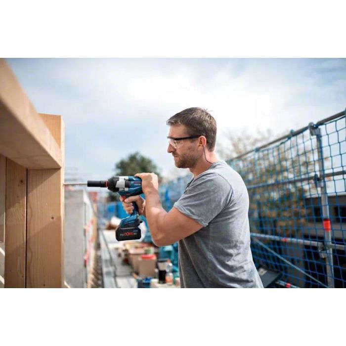 Гайковерт Bosch ударный GDS 18V-1050 H, 18В, 2x5.0 GAL1880 L-Box (0.601.9J8.522) изображение 10