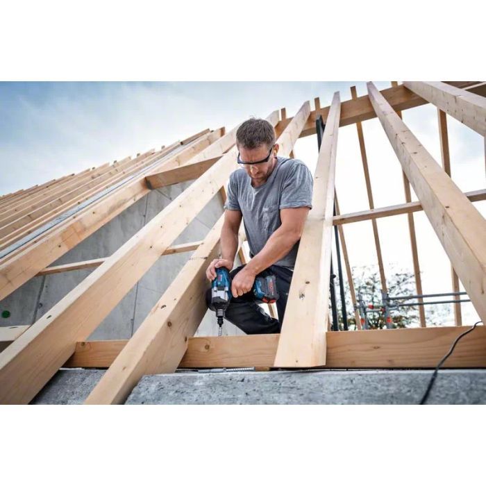 Гайковерт Bosch ударный GDS 18V-1050 H, 18В, 2x5.0 GAL1880 L-Box (0.601.9J8.522) изображение 5