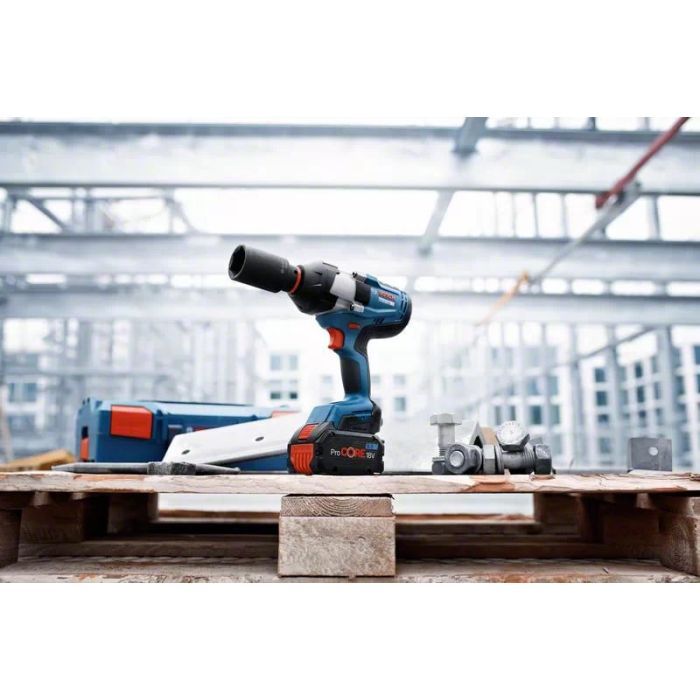 Гайковерт Bosch ударный GDS 18V-1050 H, 18В, 2x5.0 GAL1880 L-Box (0.601.9J8.522) изображение 6