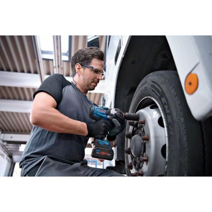 Гайковерт Bosch ударный GDS 18V-1050 H, 18В, 2x5.0 GAL1880 L-Box (0.601.9J8.522) изображение 7