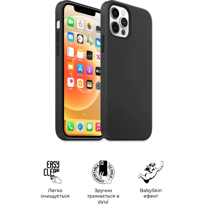 Чохол до мобільного телефона Armorstandart ICON2 Case Apple iPhone 12/12 Pro Black (ARM60577) зображення 3