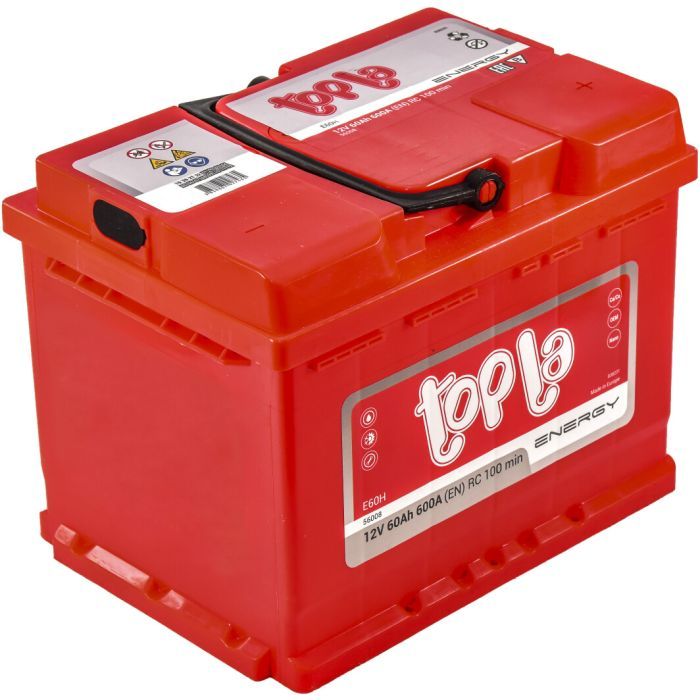 Аккумулятор автомобильный Topla 60 Ah/12V Energy Euro (108 060) изображение 3