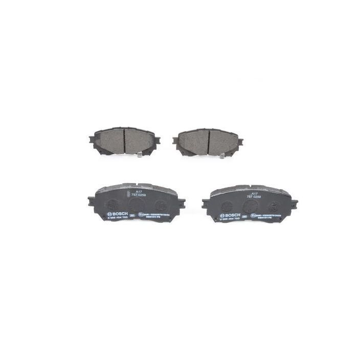 Гальмівні колодки Bosch 0986494793 зображення 2