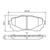 Гальмівні колодки Bosch 0986494793 зображення 3