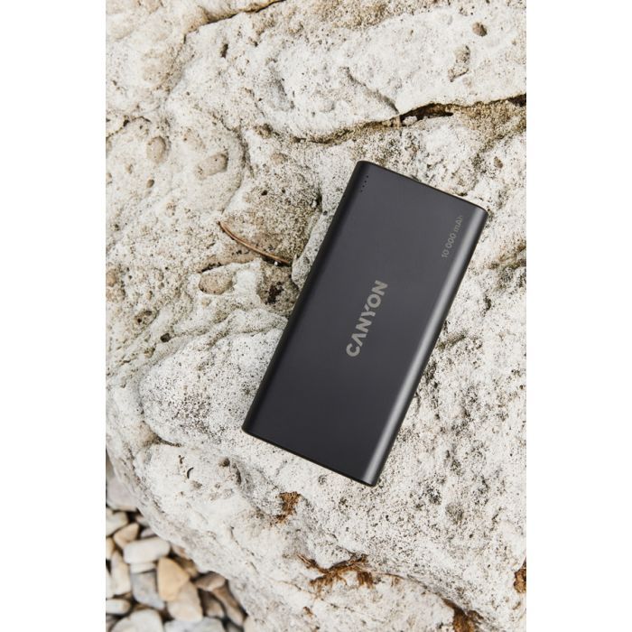 Батарея универсальная Canyon PB-108 10000mAh, Input 5V/2A, Output 5V/2.1A(Max), black (CNE-CPB1008B) изображение 6