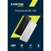 Батарея универсальная Canyon PB-108 10000mAh, Input 5V/2A, Output 5V/2.1A(Max), black (CNE-CPB1008B) изображение 7