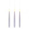 Елочная игрушка Novogod`ko Набор летающих свеч;LED 15 см, 3 шт с пультом (974446)
