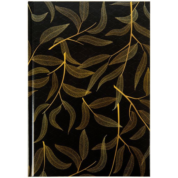 Канцелярская книга Axent Waves А4, 96 листов, клетка, черная (8422-561-A)