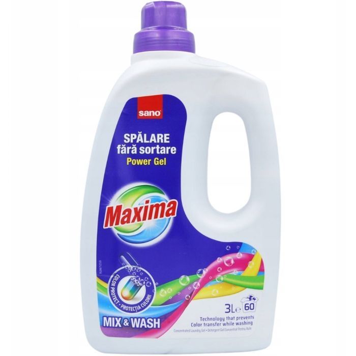 Гель для стирки Sano Mix & Wash концентрированный 3 л (7290107280570)