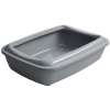 Туалет для кошек AnimAll CNR-106 с лопаткой 50х37х13.5 см (серый) (2000981202514)