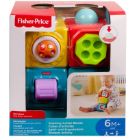 Photos - Sorting & Stacking Toys Fisher Price Кубики Fisher-Price Кубики, що рухаються "Яскраві"  DHW15 (DHW15)
