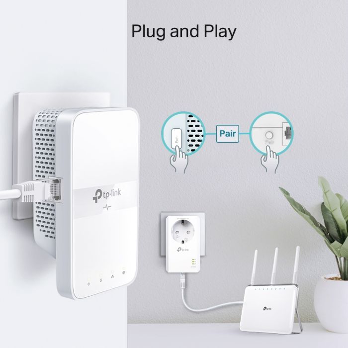 Адаптер Powerline TP-Link TL-WPA7617KIT зображення 4