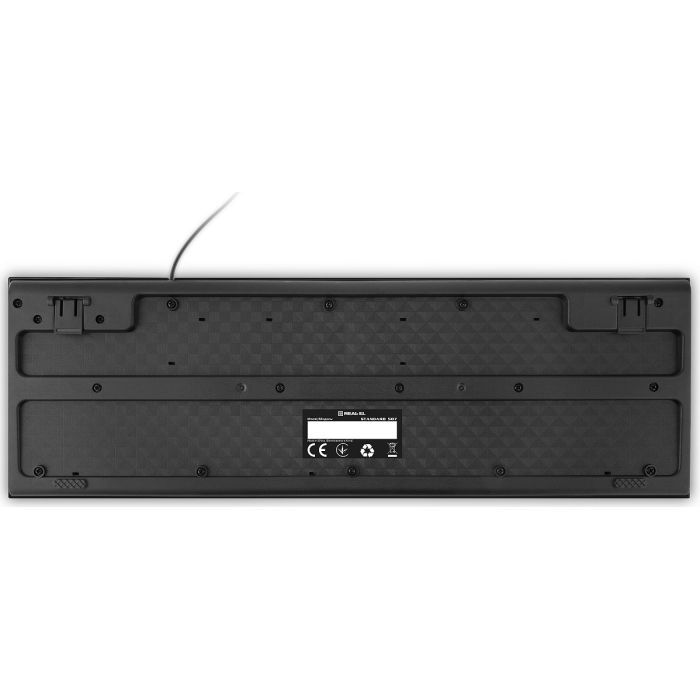 Клавиатура REAL-EL 507 Standard USB Silver изображение 9