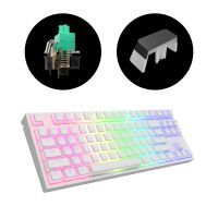 Клавіатура Dark Project KD87A PBT Optical G3ms Sapphire White (DP-KD-87A-105210-GMT) зображення 4