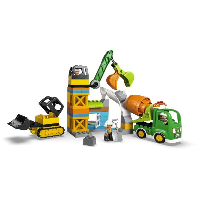 Конструктор LEGO DUPLO Town Строительная площадка 61 деталь (10990) изображение 2