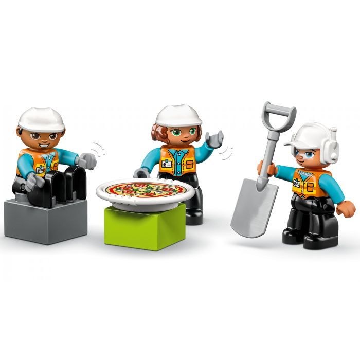 Конструктор LEGO DUPLO Town Строительная площадка 61 деталь (10990) изображение 3