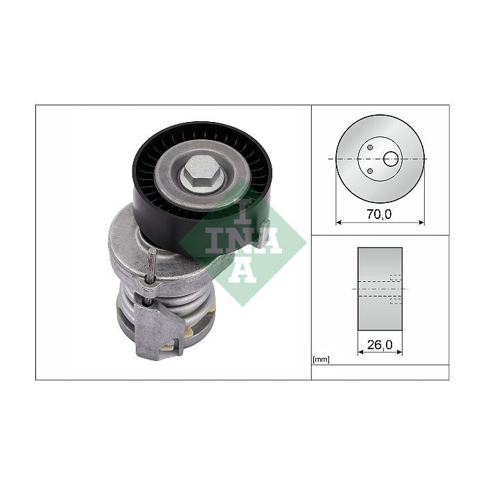 Натяжитель ремня с роликом INA 534 0123 20