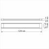 Светильник TITANUM LED 36W 1.2М 6500K (TL-BN-36126) изображение 3