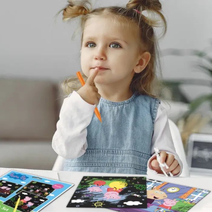 Набір для творчості DoDo гравюр Peppa Pig 3 шт (200185) зображення 6