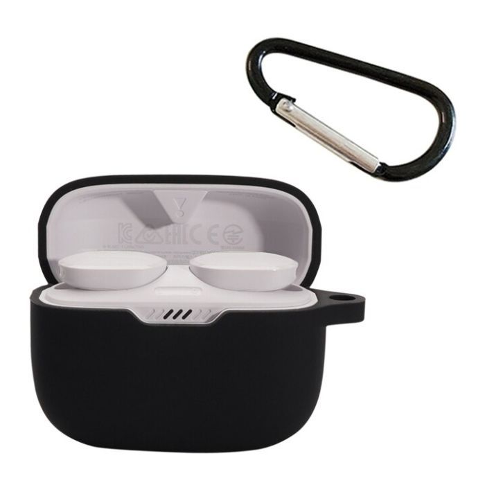 Чехол для наушников BeCover Silicon для JBL Tune 230 NC TWS Black (708608)