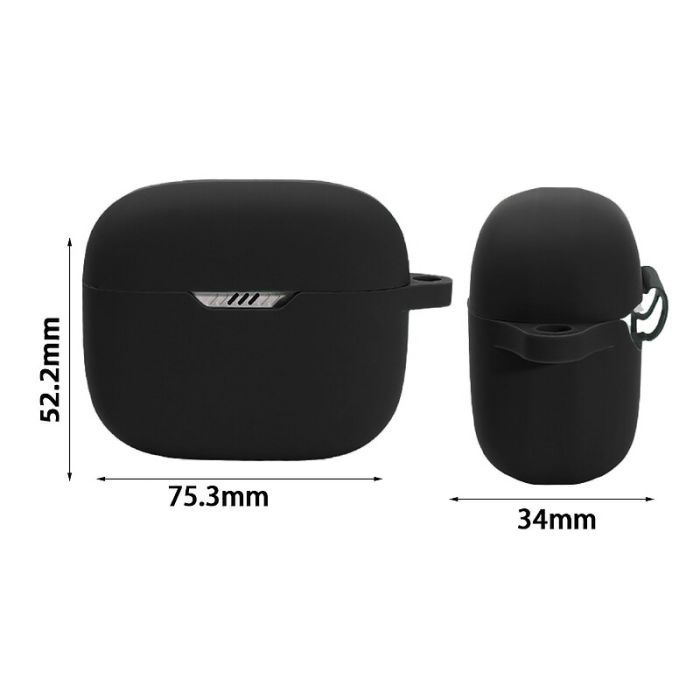 Чехол для наушников BeCover Silicon для JBL Tune 230 NC TWS Black (708608) изображение 2