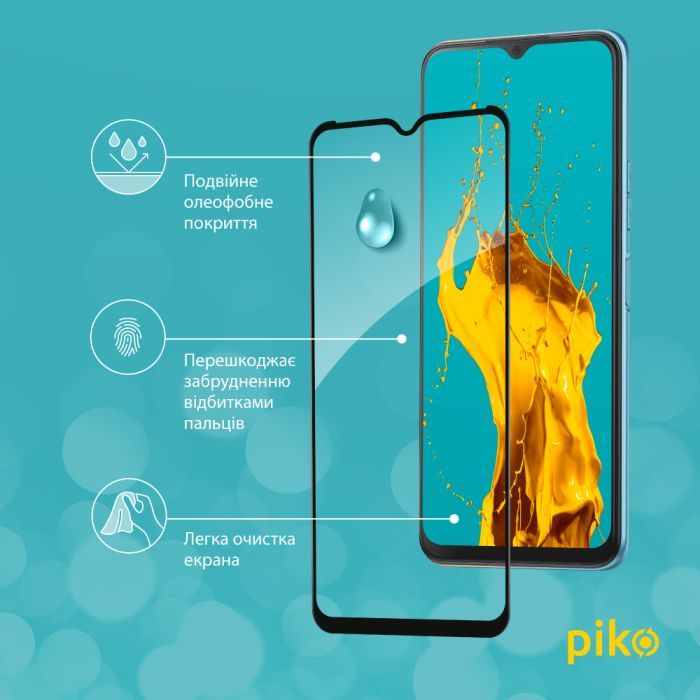 Стекло защитное Piko Full Glue Tecno Spark 8 (1283126533105) изображение 4