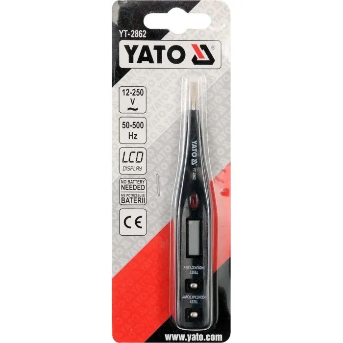 Отвертка Yato YT-2862 с тестером напряжения (YT-2862) изображение 2