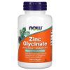 Минералы Now Foods Глицинат цинка, Zinc Glycinate, 120 гелевых капсул (NOW-01554)