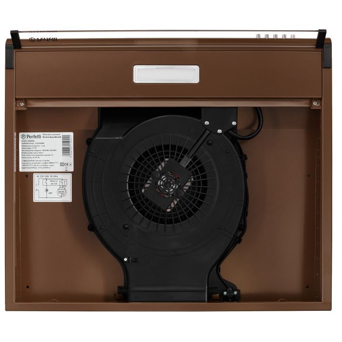 Витяжка кухонна Perfelli PL 6144 Dark BR LED зображення 8