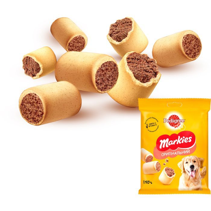 Лакомство для собак Pedigree Markies печенье 150 г (9003579302552) изображение 3