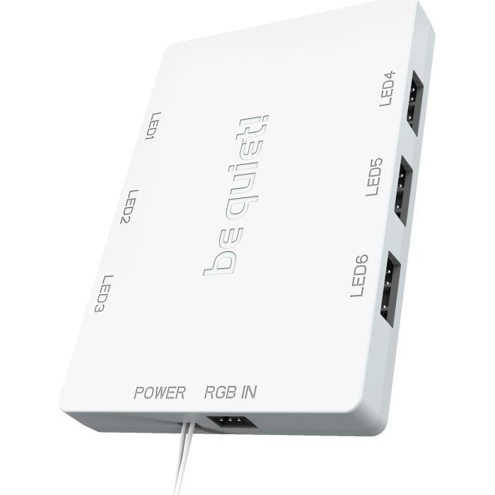 Кулер для корпуса Be quiet! Light Wings White 140mm PWM high-speed (BL103) изображение 3