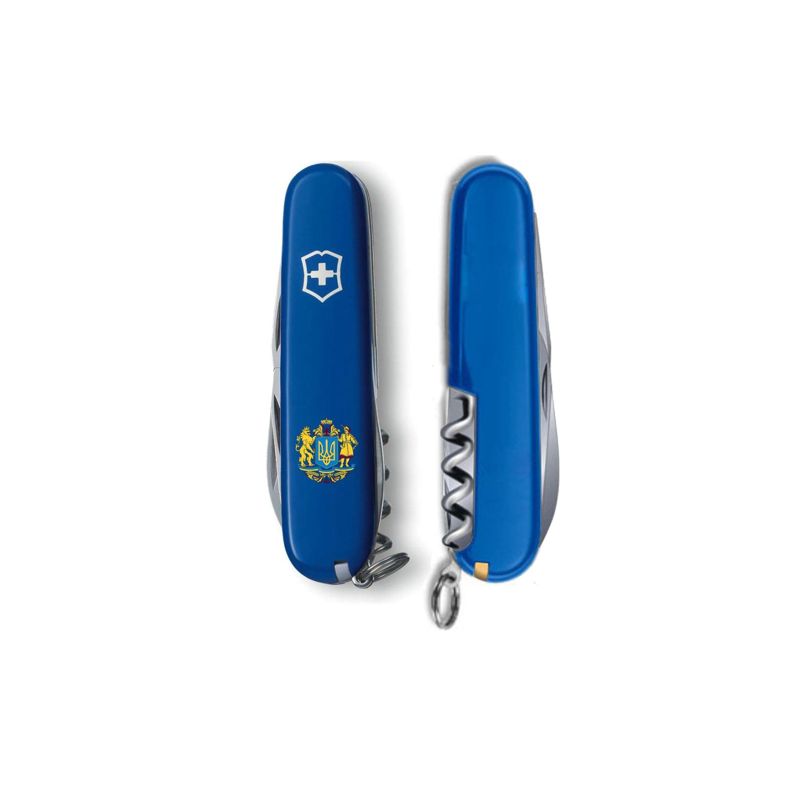 Нож Victorinox Spartan Ukraine Blue "Квіти" (1.3603.2_T1050u) изображение 3