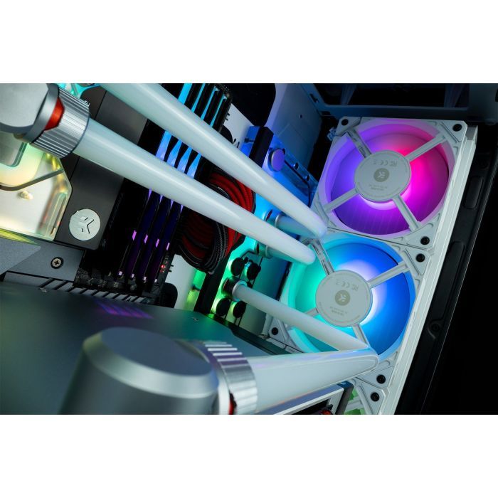 Кулер для корпуса Ekwb EK-Loop Fan FPT 120 D-RGB - White (3831109898048) изображение 7