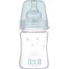 Бутылочка для кормления Lovi Diamond Glass Botanic стеклянная 150 мл Светло-синяя (74/105)