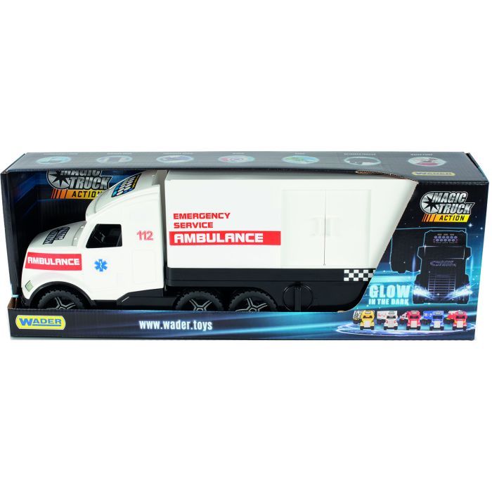 Спецтехніка Wader Magic Truck авто швидка допомога (36210) зображення 2