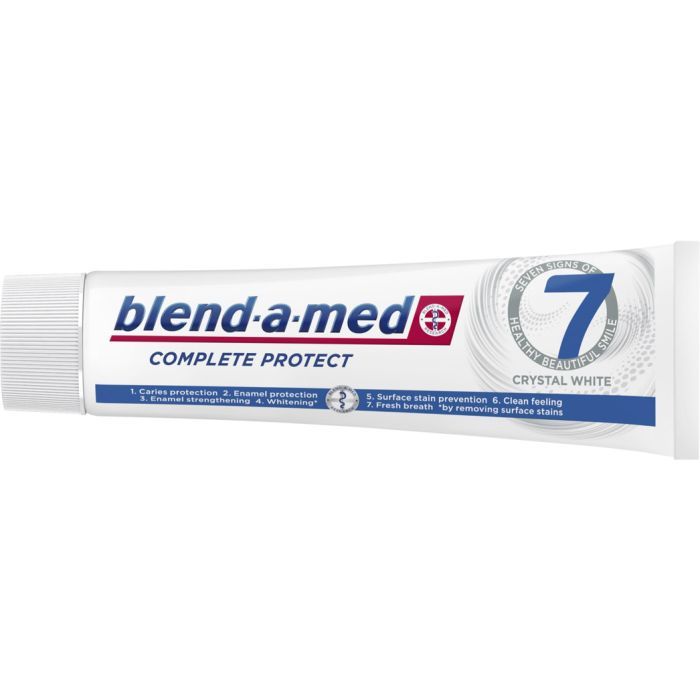 Зубная паста Blend-a-med Complete Protect 7 Кристальная белизна 75 мл (8001090716705) изображение 3