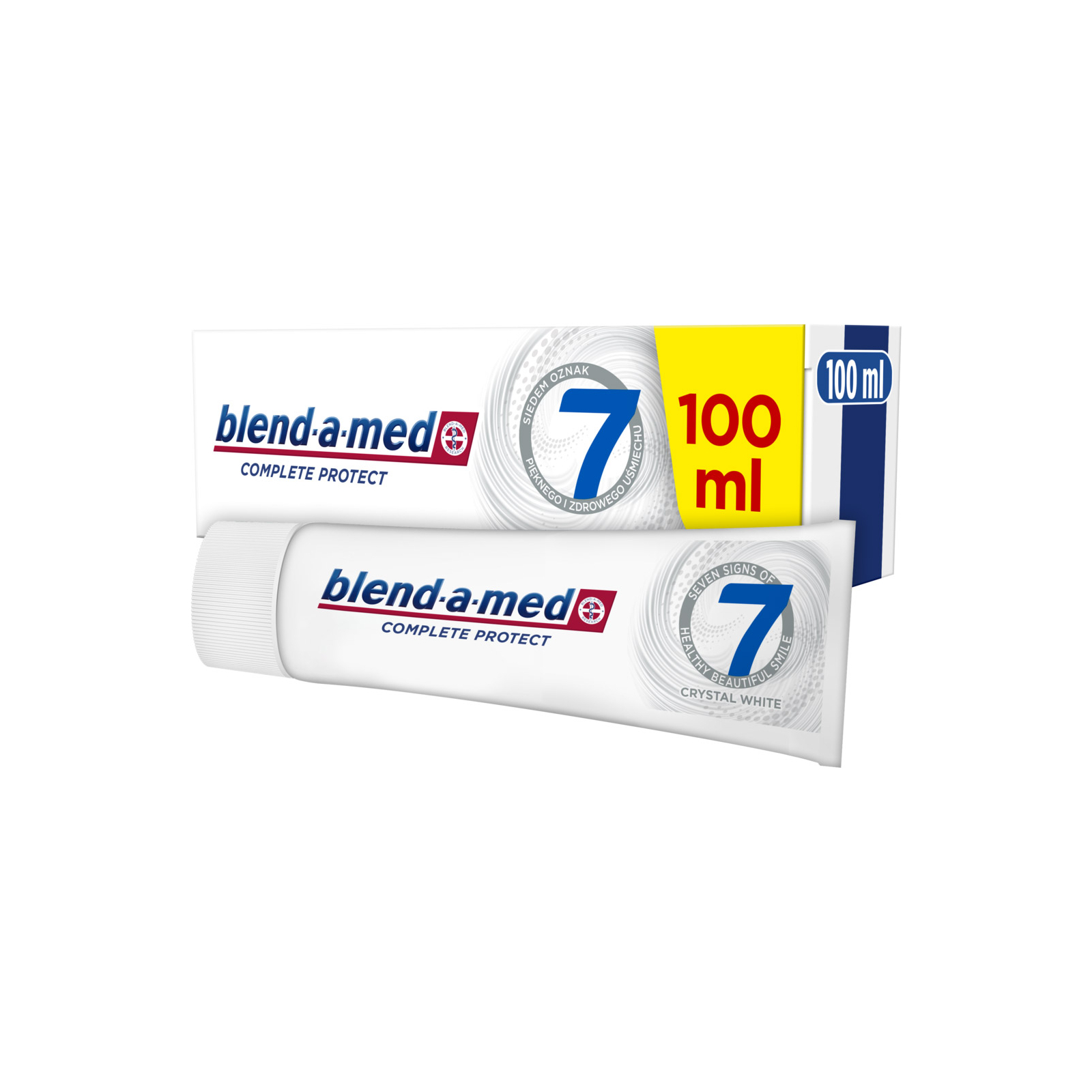 Зубная паста Blend-a-med Complete Protect 7 Кристальная белизна 100 мл (8001090716279)