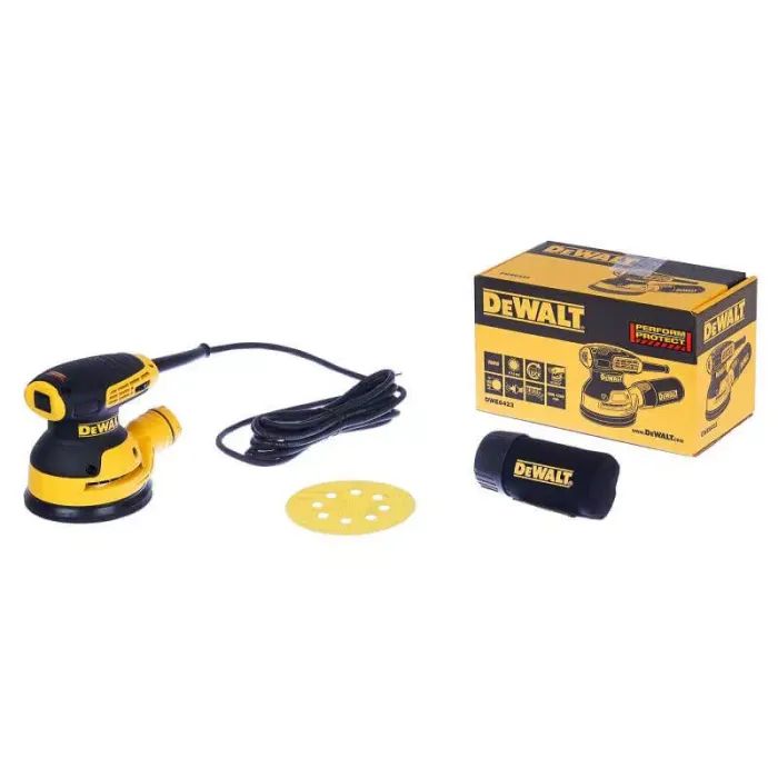 Шліфувальна машина DeWALT 280 Вт, 125 мм, 8000-12000 об/хв, 1.28 кг (DWE6423) зображення 8