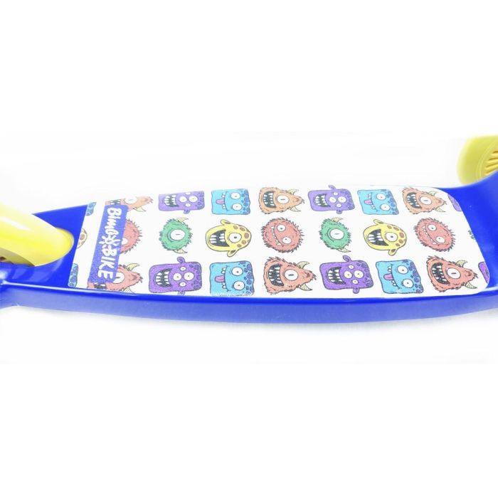 Самокат Bimbo Bike Butterflies 12" з регулюванням висоти Рожево-жовтий (75802-IS) зображення 3