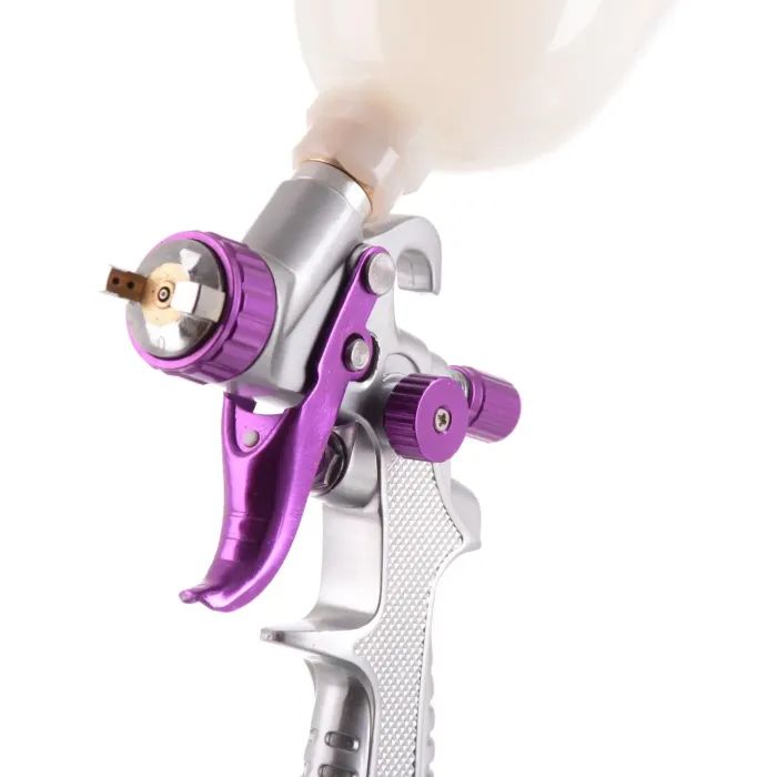 Фарбопульт Auarita для авто HVLP 0,8 мм, з верхнім бачком пластм. (H-891-0.8) зображення 3