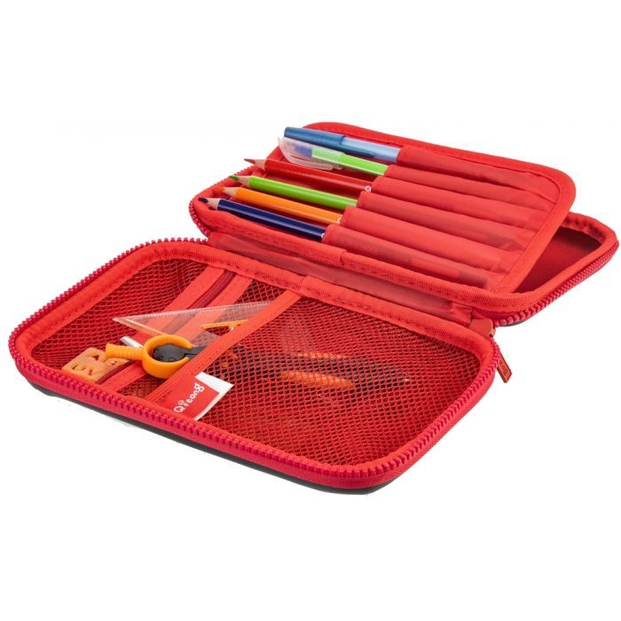 Пенал Cool For School 1 отделение с органайзером черный (QT-5773-Black) изображение 2